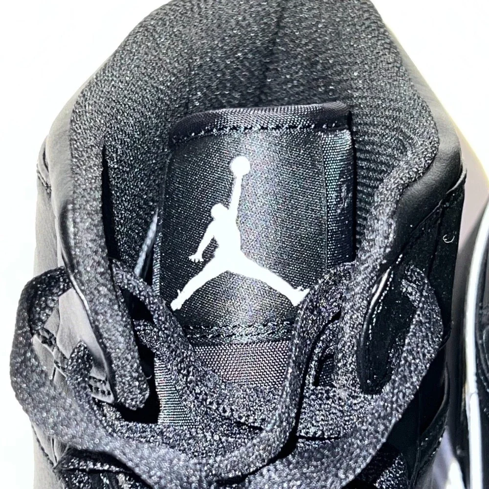 Air Jordan 1 Retro MCS Baseball Cleats Black Molded MEN'S 10 AV5354-001 NEW - Picture 7 of 15